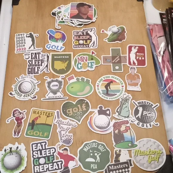 50 GOLF STICKER/DECALS!! - Picture 2 of 7